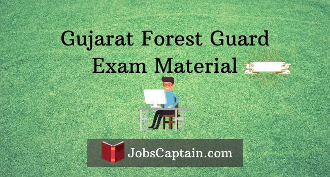 gujarat forest guard material