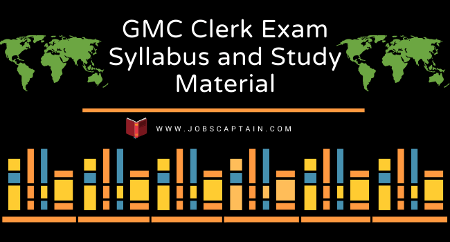 GMC Clerk Syllabus and Study Material