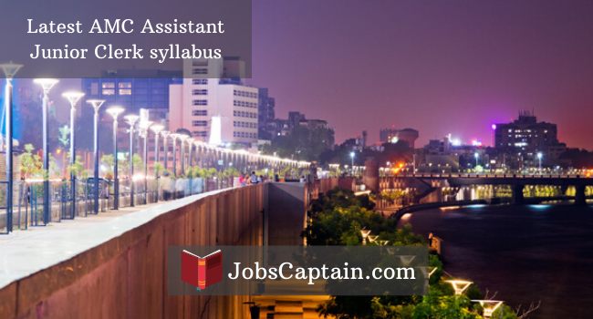 AMC Assistant Junior Clerk syllabus