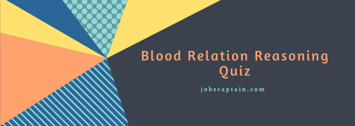 Blood Relation Reasoning Quiz
