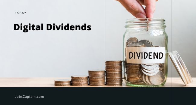 Essay on Digital Dividends