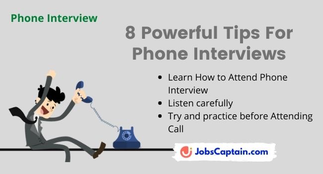 Tips For Phone Interviews