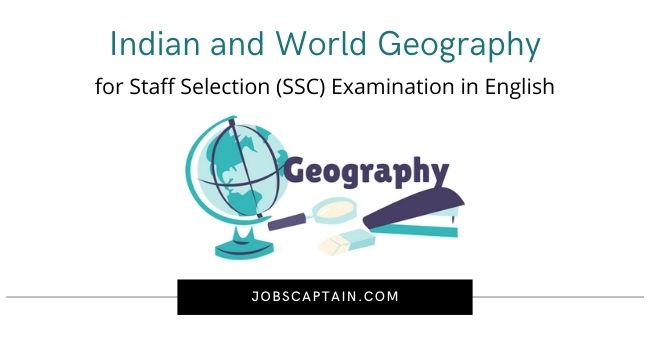 Geography Notes For SSC Pdf in English For CGL, CHSL and MTS