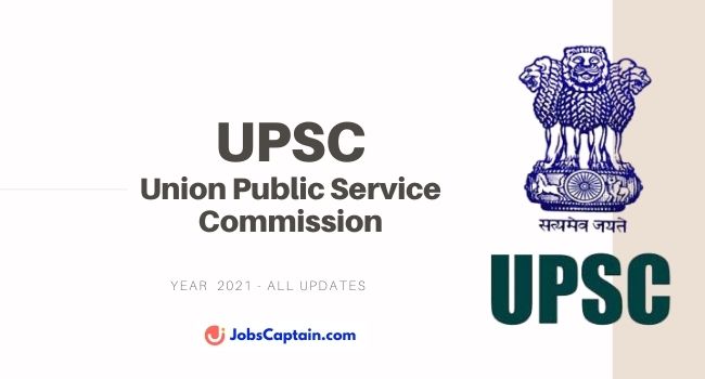 UPSC All Updates - JobsCaptain