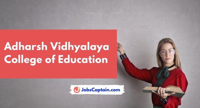 Adharsh Vidhyalaya College of Education