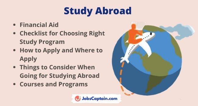 Study Abroad - The Ultimate Student Guide - JobsCaptain