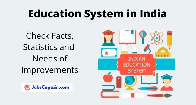 education system in india facts