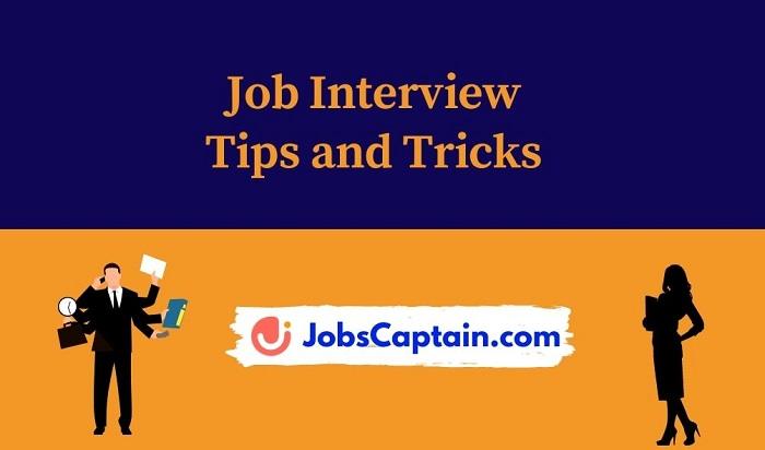 Guidance On Interview Tips and Tricks JobsCaptain