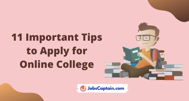 Tips to Apply for Online College