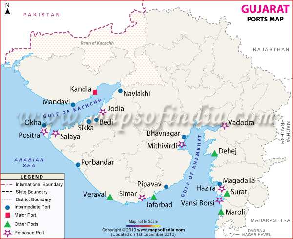 gujarat-port-bandaro-map