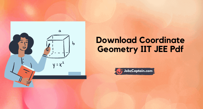 Coordinate Geometry IIT JEE