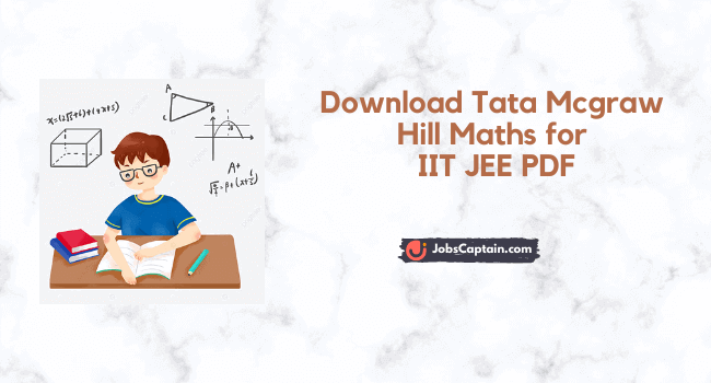 Tata Mcgraw Hill Maths for IIT JEE PDF Book Download