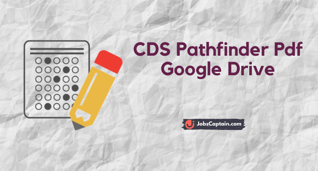 CDS Pathfinder Pdf Google Drive