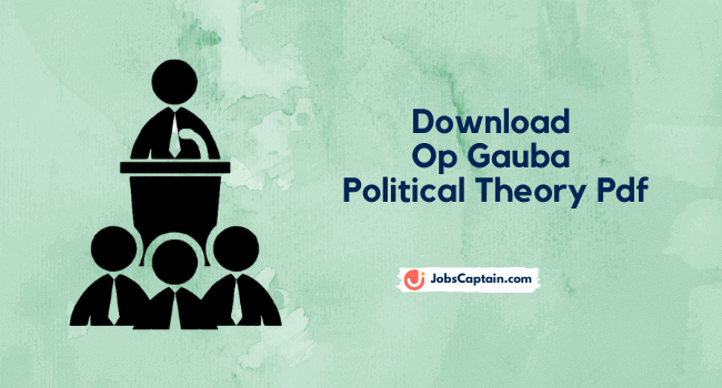 Op Gauba Political Theory Pdf Download   Download Op Gauba Political Theory Pdf 