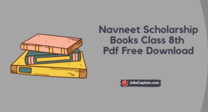 Navneet Scholarship Books 8th PDF Free Download