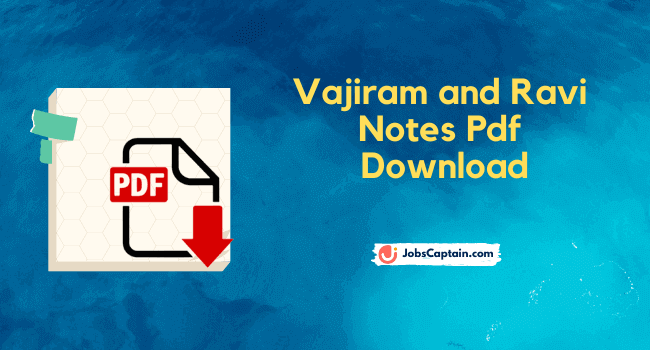 Vajiram and Ravi Notes Pdf Download