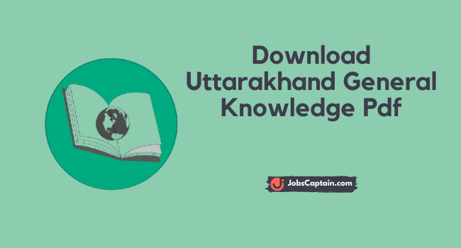 Download Uttarakhand General Knowledge Pdf