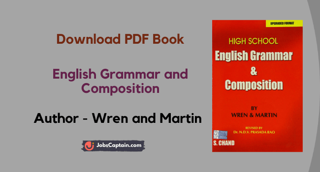 Wren and Martin English Grammar Book PDF