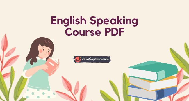 English Speaking Course PDF Download