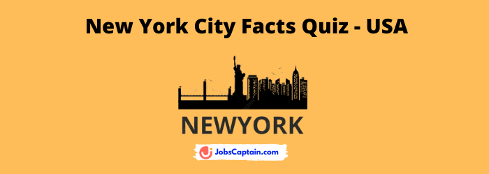 New York City Facts Quiz - USA