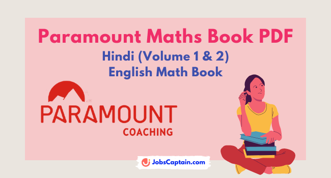 Paramount Maths PDF Book in Hindi & English