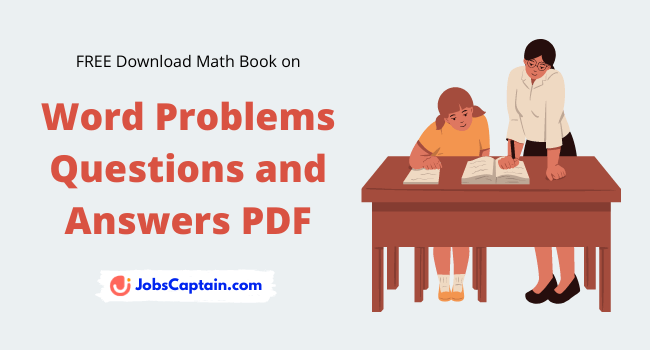 Word Problems Questions and Answers PDF