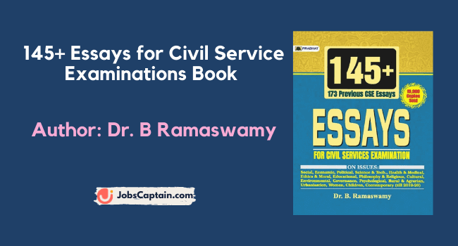 145+ Essays for Civil Service Examinations Book Pdf