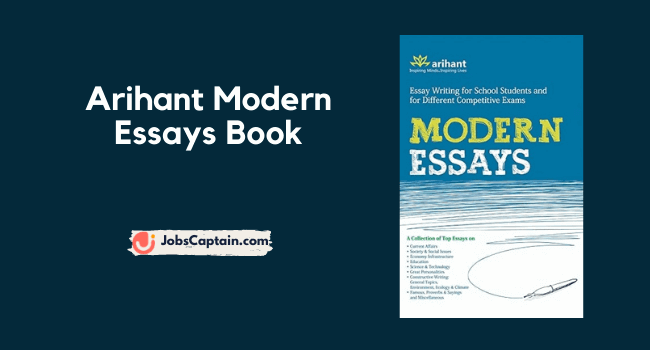 Arihant Modern Essays Book pdf
