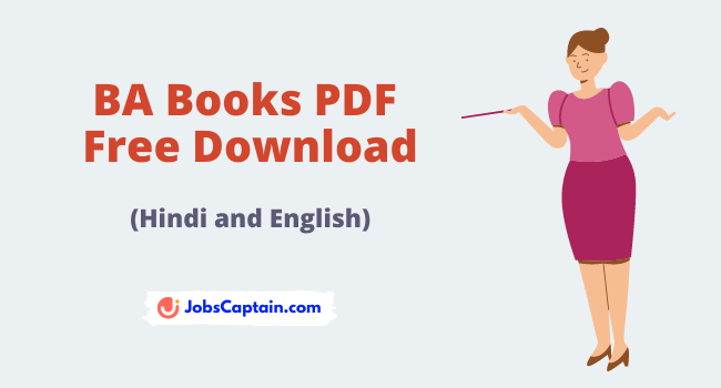 BA Books PDF Free Download