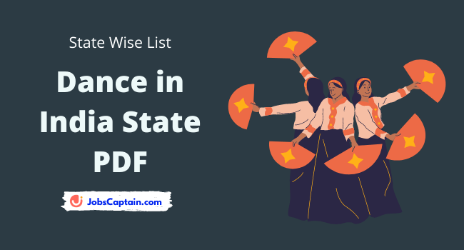 Dance in India State Wise PDF