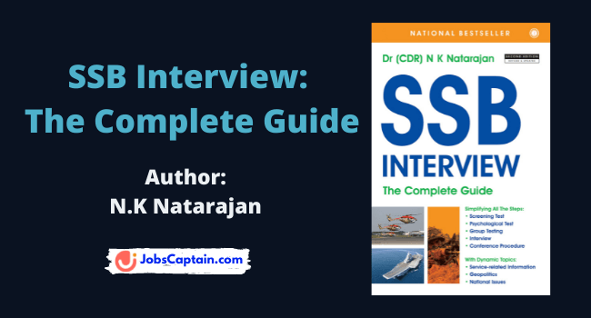 Download SSB Interview Guide PDF Book by N.K Natarajan