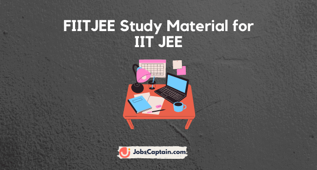 FIITJEE Study Material for IIT JEE Download