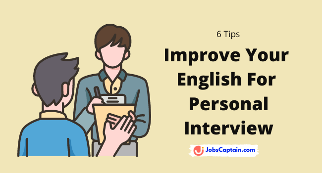Improve Your English For Personal Interview