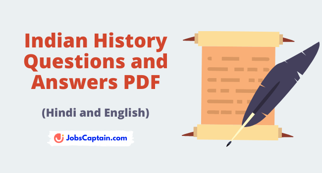 Indian history questions and answers pdf
