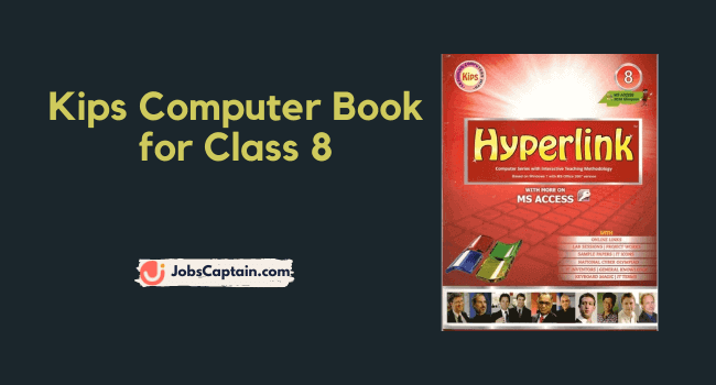 Kips Computer Book Class 8 Pdf