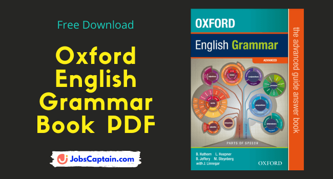 Oxford English Grammar Book For Class 7 Solutions