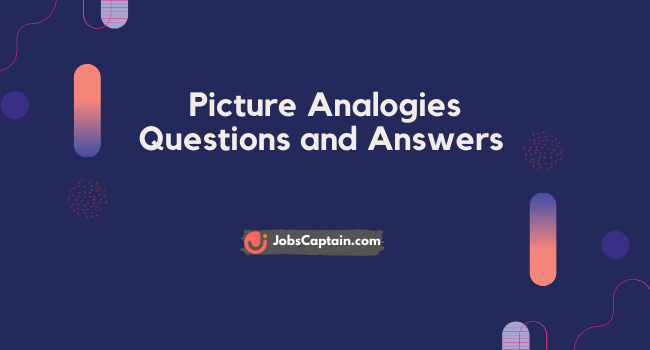 Picture Analogies Questions and Answers PDF