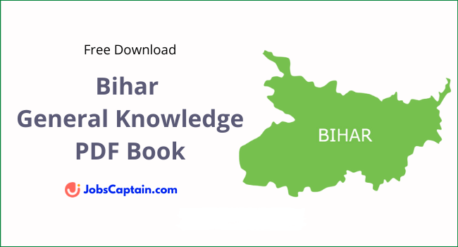 Bihar GK General Knowledge PDF