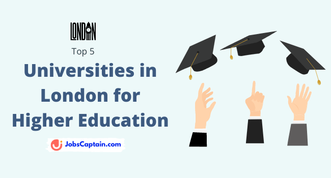 Higher Education Jobs London