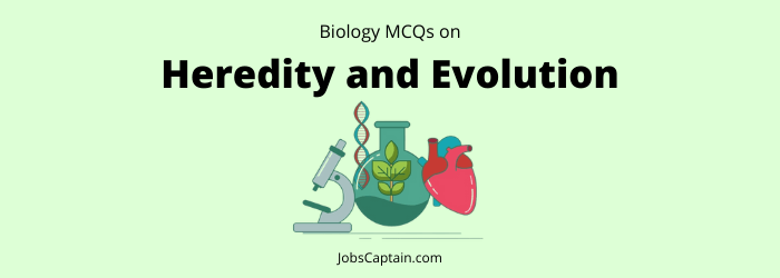 Heredity and Evolution MCQ