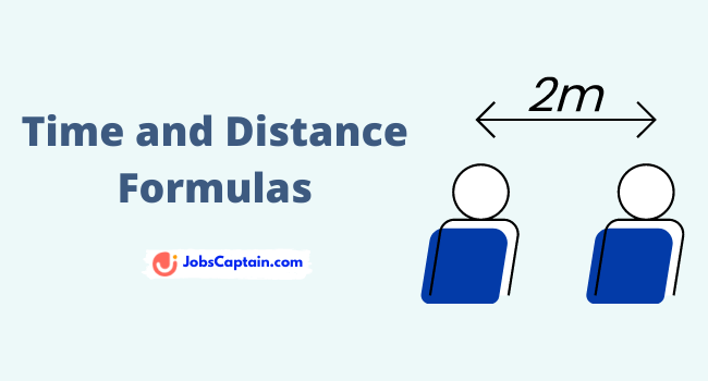 Time and Distance Formulas