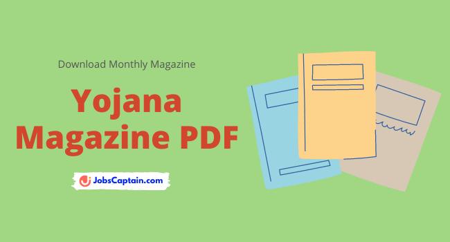 Yojana Magazine PDF