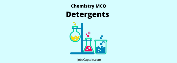 mcq on Detergents