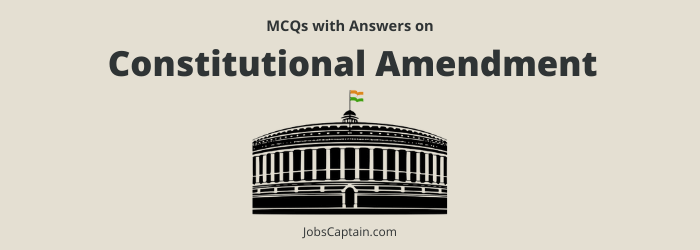 Constitutional Amendment Quiz