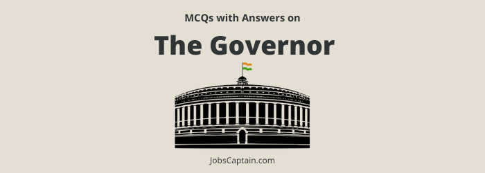 MCQ On Governor