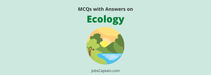 MCQ on Ecology
