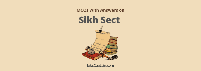 MCQ on Sikh Sect