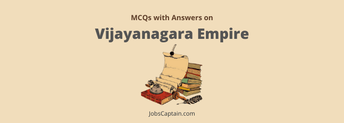 MCQ on Vijayanagara Empire