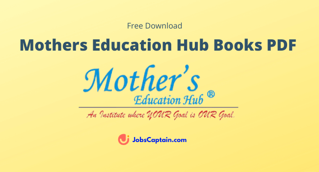 Mothers Education Hub Books PDF Download