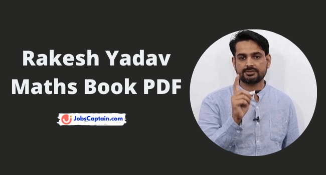 Rakesh Yadav Maths Book PDF